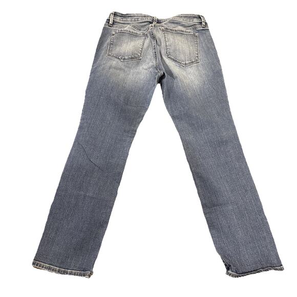Ann Taylor LOFT Women's Straight Jeans Denim Blue Medium Wash Size W28 - Picture 10 of 14